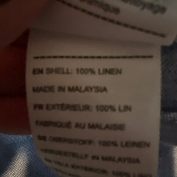 UNTUCKit 100% Linen Valente Wrinkle-Resistant Short Sleeve Button Down Shirt 2XL - Picture 7 of 11